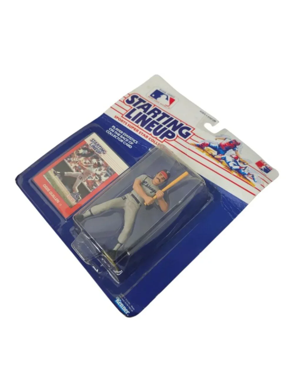 1988 Kenner Starting Lineup Ozzie Guillen Chicago White Sox MLB Figure Card NOC
